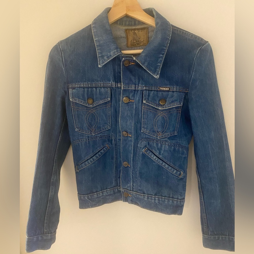 Vintage western denim jacket